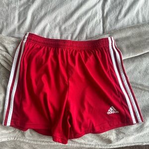Women’s Red Adidas Shorts